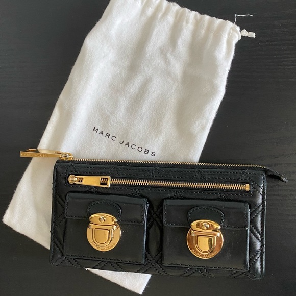 marc jacobs quilted wallet